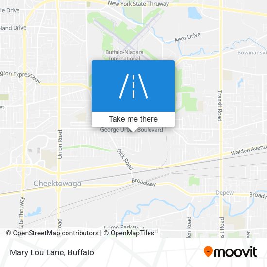 Mapa de Mary Lou Lane