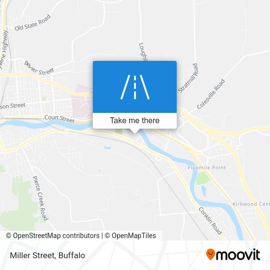 Mapa de Miller Street