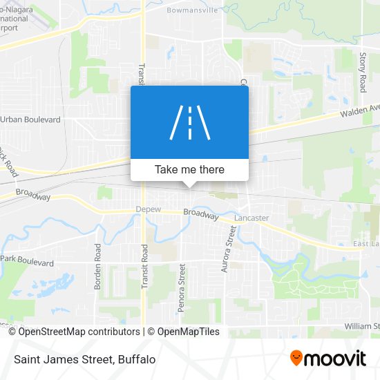 Mapa de Saint James Street