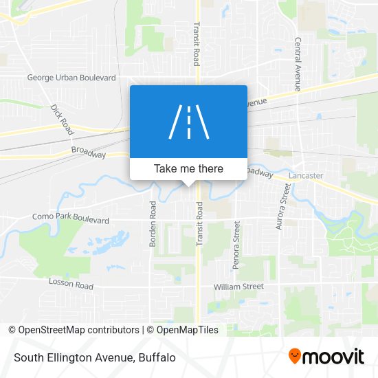 Mapa de South Ellington Avenue