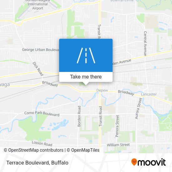 Mapa de Terrace Boulevard