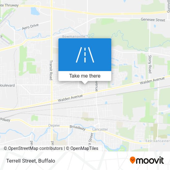Mapa de Terrell Street