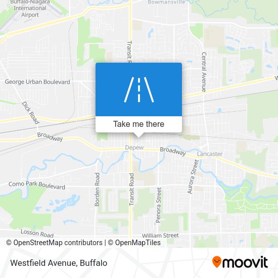Mapa de Westfield Avenue