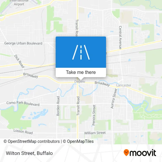 Wilton Street map