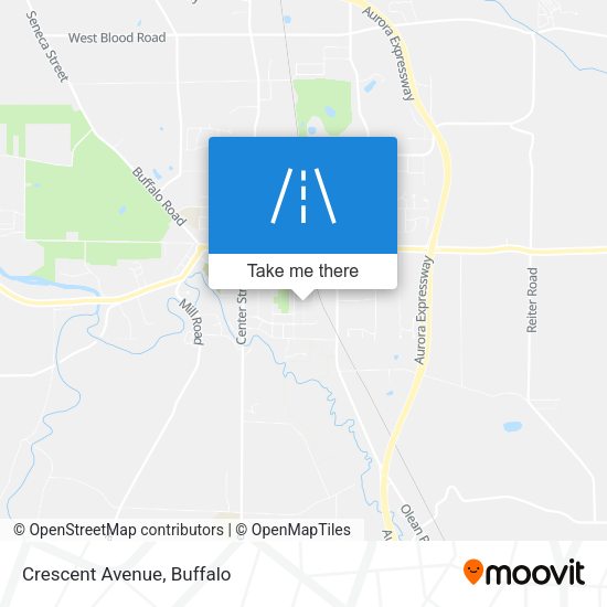 Mapa de Crescent Avenue
