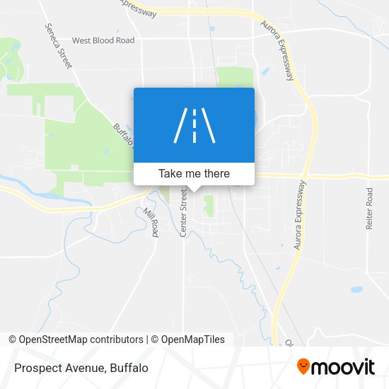 Mapa de Prospect Avenue