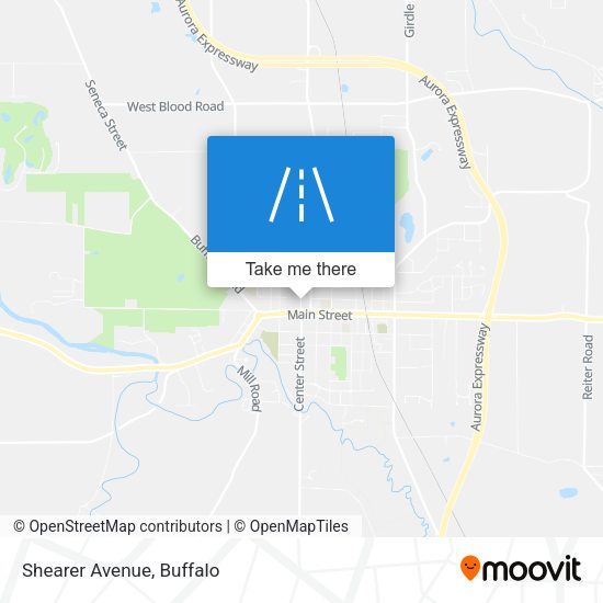 Mapa de Shearer Avenue