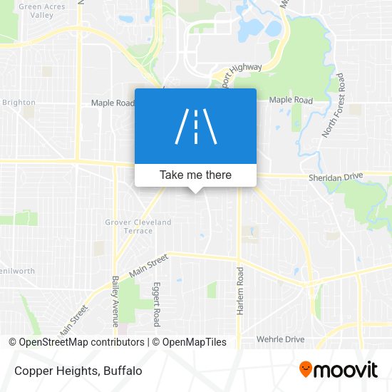 Mapa de Copper Heights