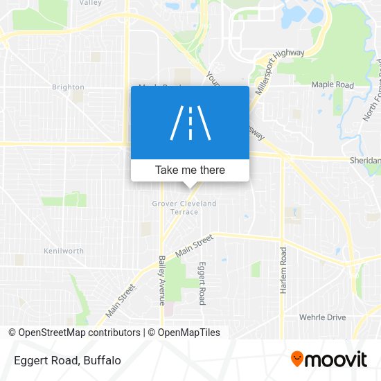 Mapa de Eggert Road
