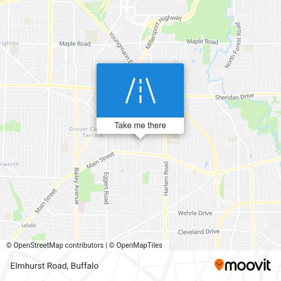 Mapa de Elmhurst Road
