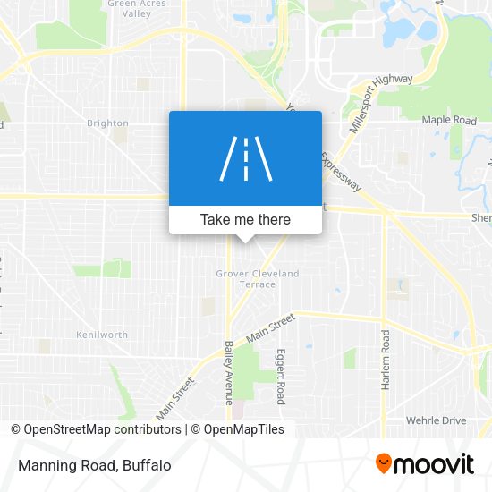 Mapa de Manning Road