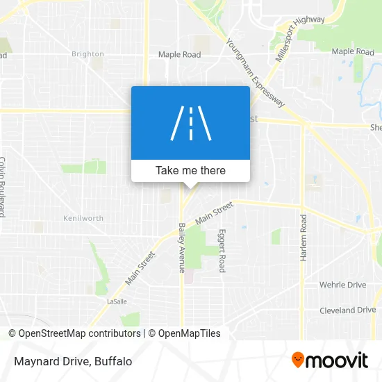 Maynard Drive map