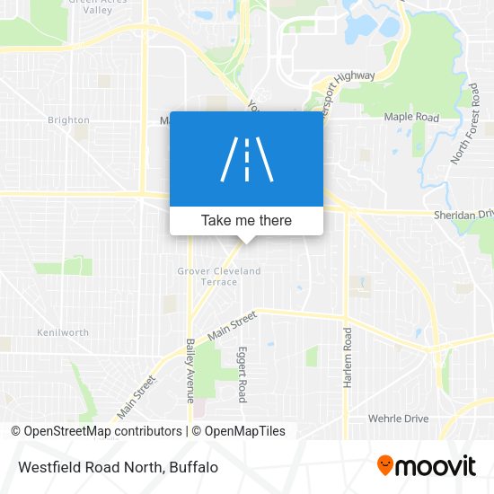 Westfield Road North map