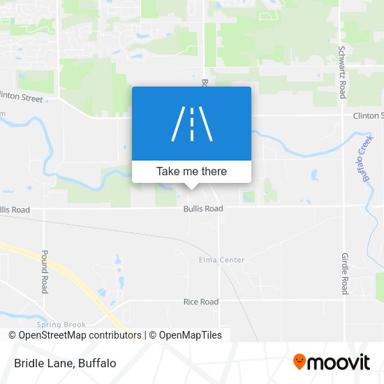 Mapa de Bridle Lane