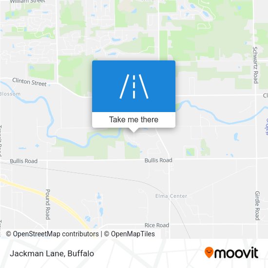 Mapa de Jackman Lane