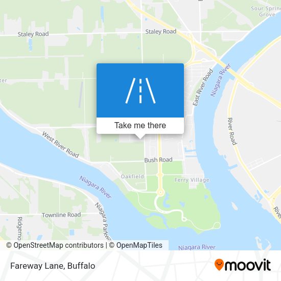 Mapa de Fareway Lane