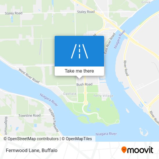 Mapa de Fernwood Lane