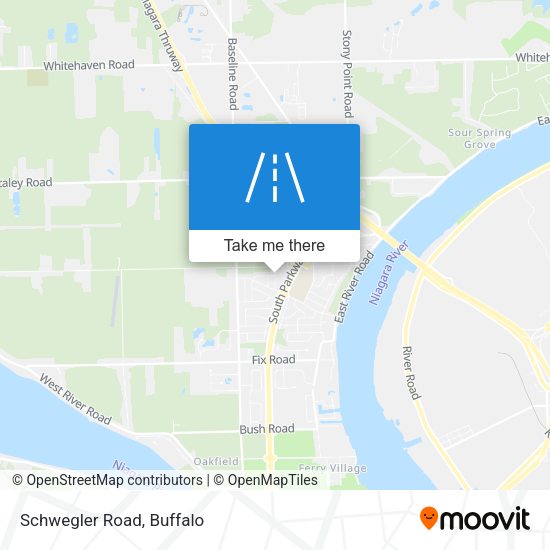 Mapa de Schwegler Road