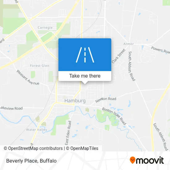 Beverly Place map