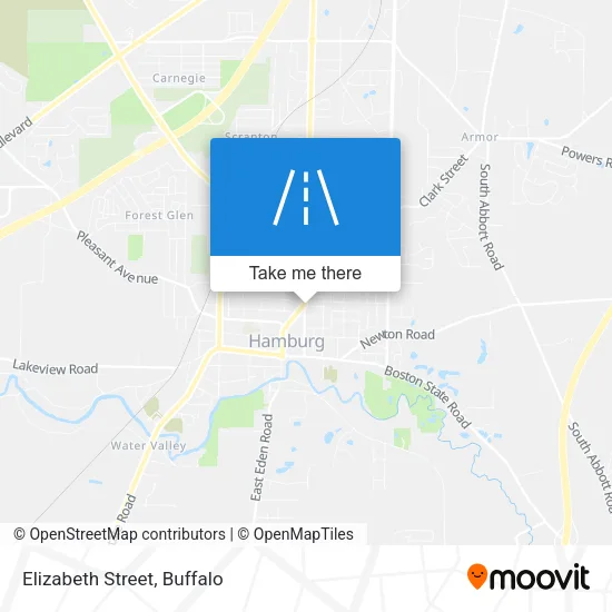 Elizabeth Street map