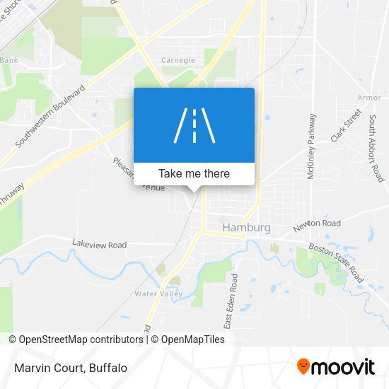 Mapa de Marvin Court