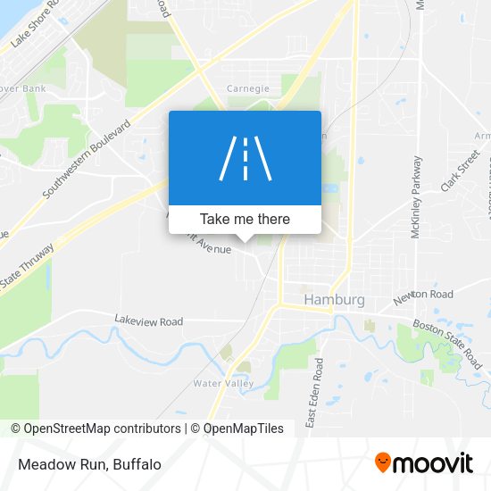 Mapa de Meadow Run