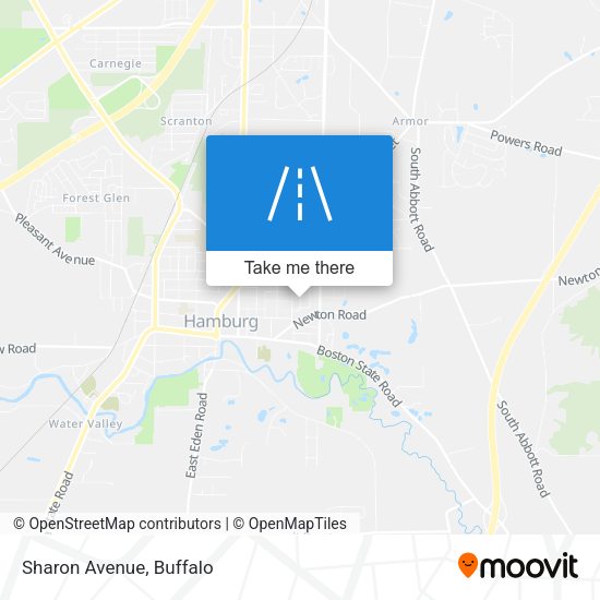 Mapa de Sharon Avenue
