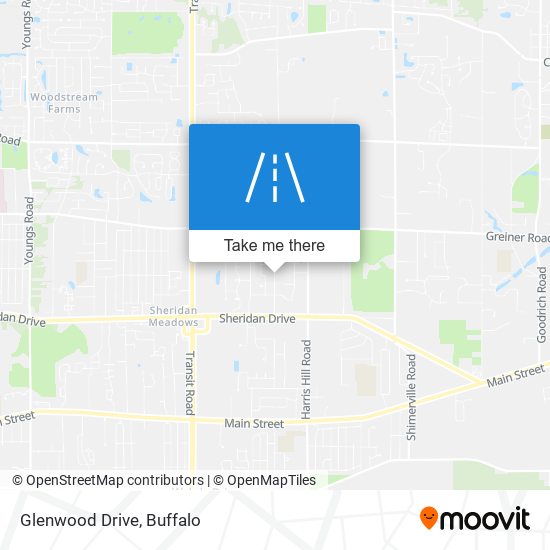 Glenwood Drive map