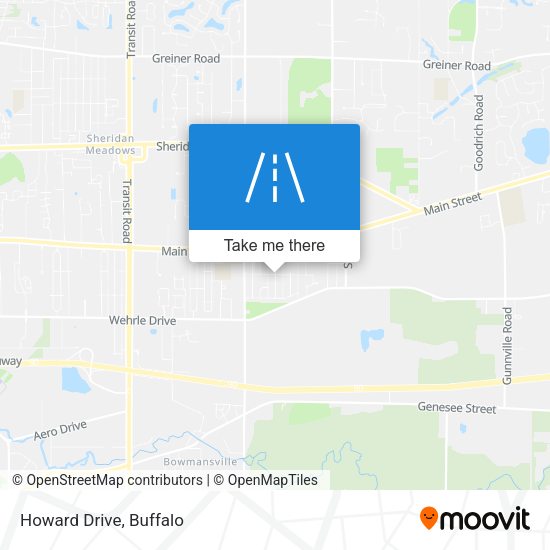 Mapa de Howard Drive