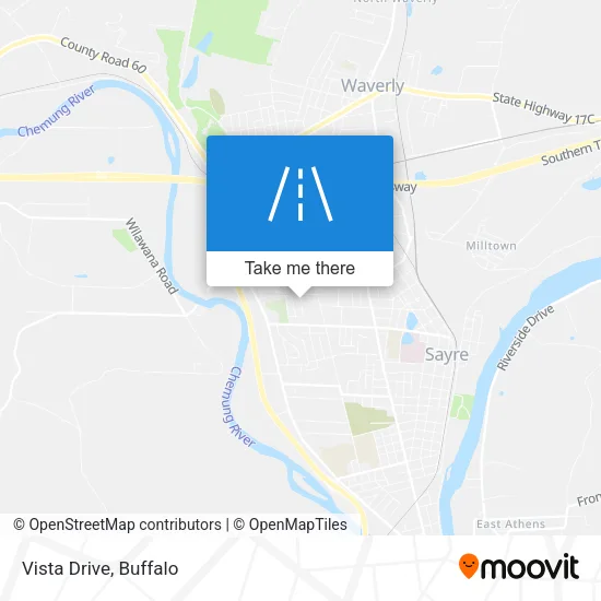 Vista Drive map