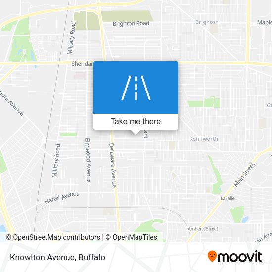 Knowlton Avenue map