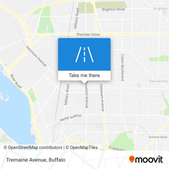 Mapa de Tremaine Avenue