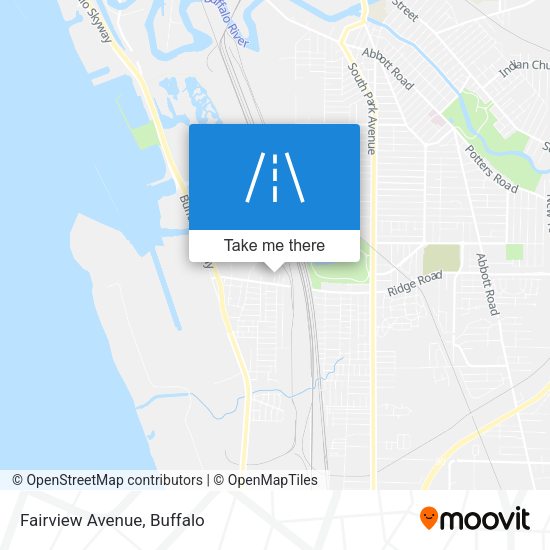 Fairview Avenue map