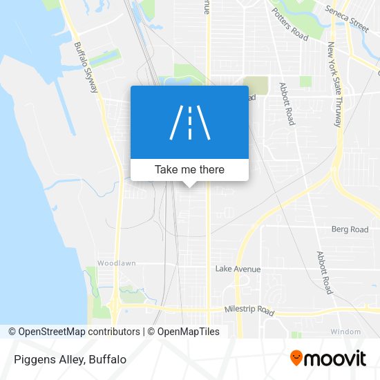 Mapa de Piggens Alley