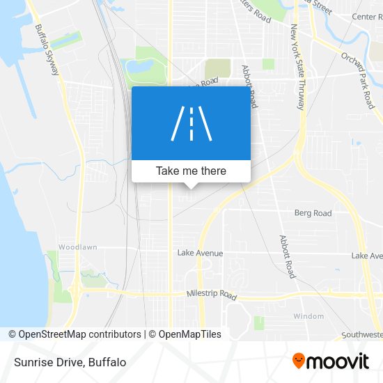 Mapa de Sunrise Drive
