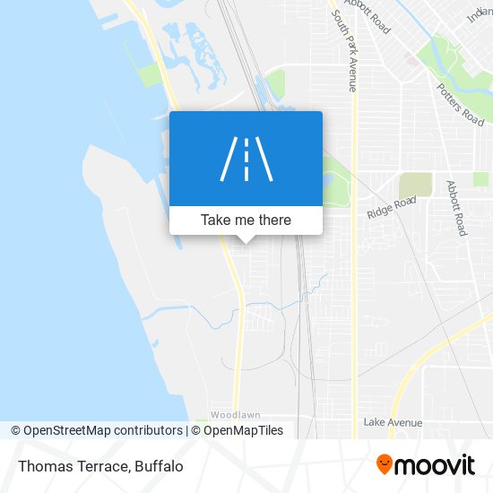 Thomas Terrace map