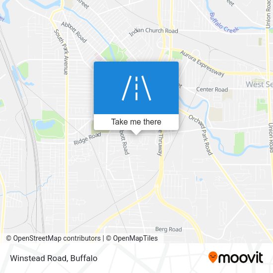 Mapa de Winstead Road