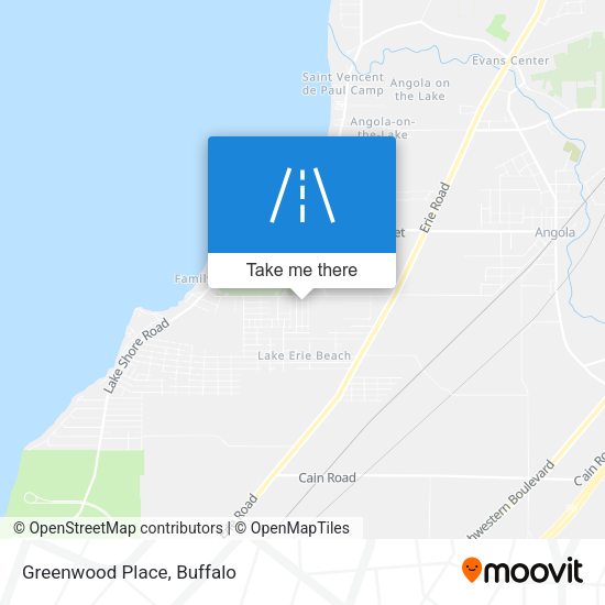 Mapa de Greenwood Place