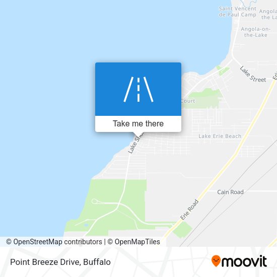 Mapa de Point Breeze Drive