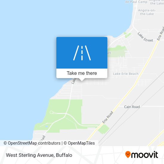 Mapa de West Sterling Avenue