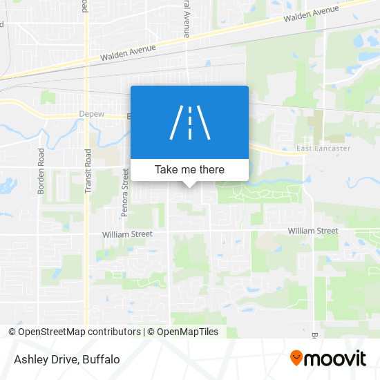 Mapa de Ashley Drive