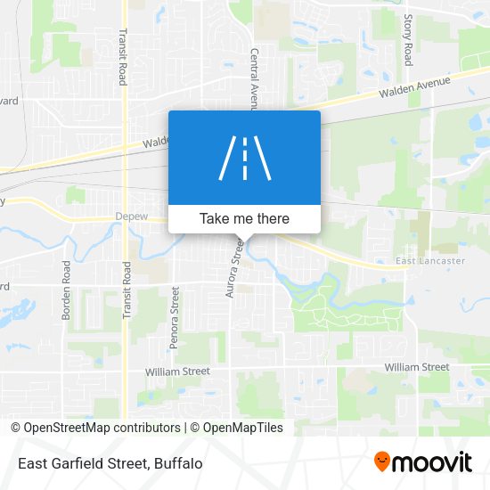 East Garfield Street map