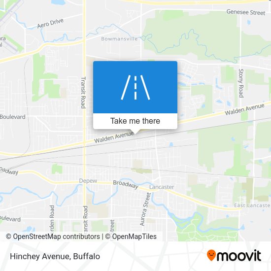 Mapa de Hinchey Avenue