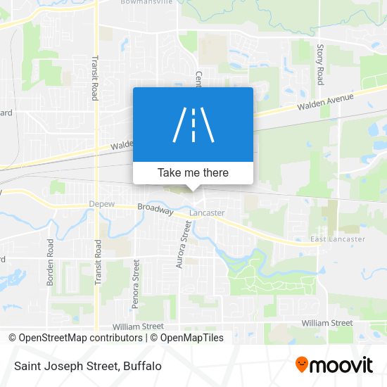 Saint Joseph Street map
