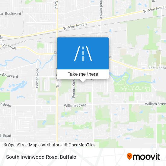 South Irwinwood Road map