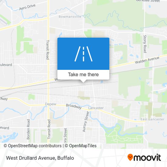 Mapa de West Drullard Avenue