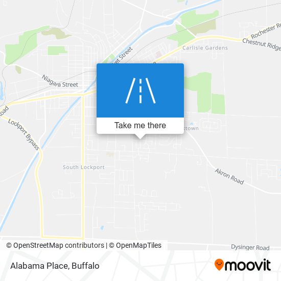 Alabama Place map