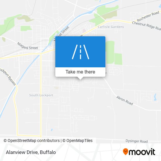 Mapa de Alanview Drive