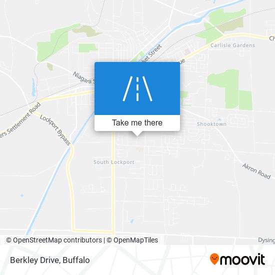Mapa de Berkley Drive
