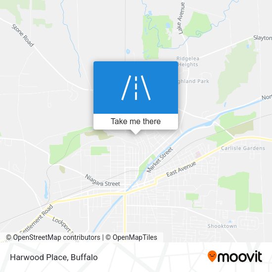 Mapa de Harwood Place